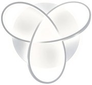 Plafoniera LED Smilla Ø 48 cm bianco IP20 cct da bianco caldo al bianco neutro, 4100 lumen