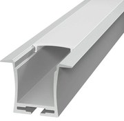 Profilo Incasso per Cartongesso per Striscia LED 1 o 2m Molle incluse Variante Lunghezza Profilo 2 metro
