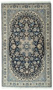 Nain Tappeto persiano 200x120 Blu (Iran) Annodato A Mano