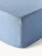 Lenzuolo con angoli boxspring in lino lavato Airy