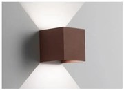 Hotshot isyluce corten mm100x100x100 led 16w 4000k fasci regolabili ip54