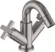 Rubinetto per bidet getto aerato Los Angeles HUBER nichel spazzolato satinato