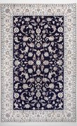 Nain Tappeto persiano 250 x 160 Blu (Iran) Annodato A Mano