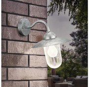 EGLO 88489 - Applique da esterno MILTON acciaio galvanico