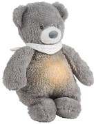 Nattou - Compagno di coccole con melodia e luce SLEEPY BEAR 4in1 grigio