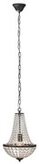 Markslöjd 107026 - Lampadario di cristallo su catena GRÄNSÖ 1xE27/60W/230V