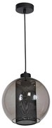 Lampadario FUNA 1xE27/60W/230V nero
