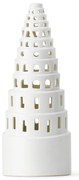 Portacandele natalizio in ceramica bianca Lighthouse, ø 9 cm Urbania Lighthouse High Tower - Kähler Design