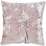 Cuscino decorativo 45x45 cm Crushed Velvet Diamante - Catherine Lansfield