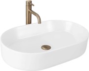 Lavabo da appoggio Rea NADIA 60 WHITE MATT