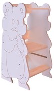 Torre d'apprendimento HAMSTER bianco/acero
