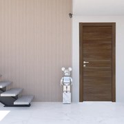 Porta battente MONET INSERTO marrone L 90 x H 210 cm reversibile