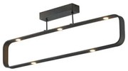 Plafoniera led moka marrone 35w 2940lm 3000k 80x16x26cm led-moka-pl7c