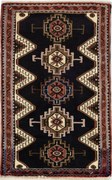 Shiraz Tappeto 130x80 (Iran) Annodato A Mano