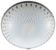 Plafoniera LED neoclassico Diamante, bianco Ø 50 cm, luce naturale, 3350 lumen