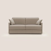 Evans Divano letto matrimoniale in tessuto impermeabile T13 beige