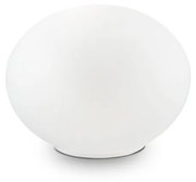 Lampada Da Scrivania-Ufficio Moderna Smarties Vetro Bianco 1 Luce G9 3W 3000K