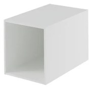 Struttura pensile da bagno bianco opaco L 30 x H 32 x P 48 cm