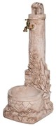 Fontana a colonna Casale in calcestruzzo H 83 cm, 29 x 35 cm