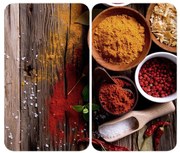 WENKO 2521467100 - Copertura per piano 30x52 cm multicolore/grigio/trasparente