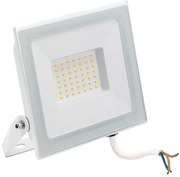 Faro LED 50W Slim Bianco IP65 Colore Bianco Naturale 4.000K
