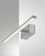 Nala applique cromo l. 50cm a led 3000k - 10w - 1200 lm ip44