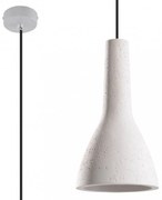 Lampadario a sospensione in Cemento EMPOLI E27 da interno Colore del corpo Cemento