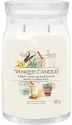 Sweet Vanilla Horchata, candela giara grande Yankee Candle