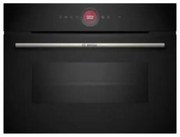 Bosch Serie 8 CMG7241B2 Forno da incasso compatto combinato a microonde 45 Litri Cleaning Assistance (idrolisi), ring digitale TFT touch Sistema di