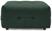 Pouf verde scuro Kleber - Bobochic Paris