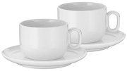 Tazze in porcellana bianca in set da 2 per cappuccino 160 ml Barista - WMF