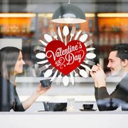 San valentino romantico | Vetrofania