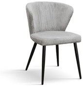 HIRO - sedia di design moderno in velluto