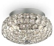 Lampada da soffitto king pl3 cromo