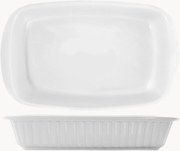 Pirofila rettangolare in ceramica Delizie