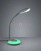 Krait lampada da studio led 3,5w 300lm, 3000k antracite con base lu...