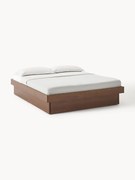 Letto in legno con contenitore Sato