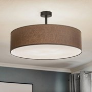 TK Lighting Plafoniere Rondo con distanza, grigio Ø 60cm