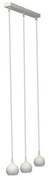 Lampadario a sospensione con filo COLM 3xGU10/30W/230V bianco