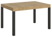 Tavolo allungabile 90x140/244 cm Everyday Quercia Natura telaio Antracite