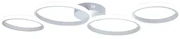 Plafoniera LED moderno ATENA, bianco 43x100 cm, luce con 3 temperature di colore dimmerabile, 4000 lumen