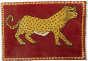 Gabbeh Tappeto persiano 60 x 90 Rosso (Iran) Annodato A Mano