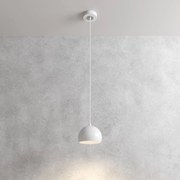 Lampada a sospensione Sool Luminex, dimmerabile, Bianco / Opale, Soggiorno / Sala da pranzo, Metallo, Moderno, Lampada a sospensione