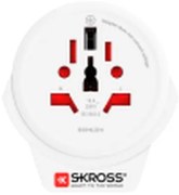 Adattatore per Prese Skross 1.500266 Bianco