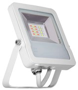 Faro proiettore LED RGB 20W IP65 con Telecomando - Bianco Colore RGB