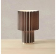 Markslöjd 108896 - Lampada da tavolo CATIS 1xE27/60W/230V 32 cm grigia