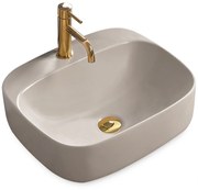 Lavabo da appoggio Rea Luiza 50 Grey MAT