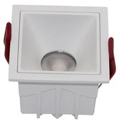 Faretto Da Incasso Moderno Alfa Led Alluminio Bianco Led Luce Naturale Dimm.