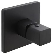 Miscelatore doccia ad incasso in ottone color nero opaco completo di corpo a muro Lotus