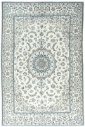 Nain Tappeto persiano 200x300 Beige (Iran) Annodato A Mano